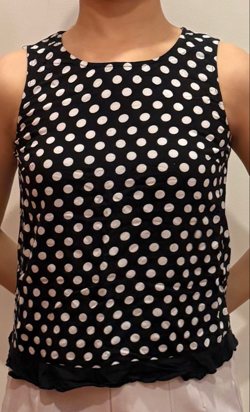 Black Polkadot Top, foto 4