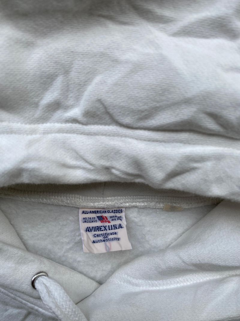 Avirex Casual Hoody Pria white, foto 4