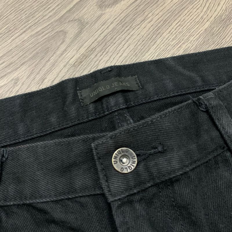 UNIQLO BLACK JEANS, foto 7