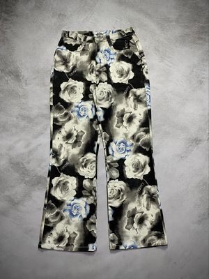 ݁ᛪ༙ Kansai impact floral pants ݁ᛪ༙