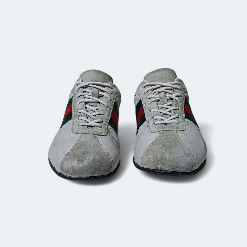 Gucci Luxury Sneakers Pria white, foto 5