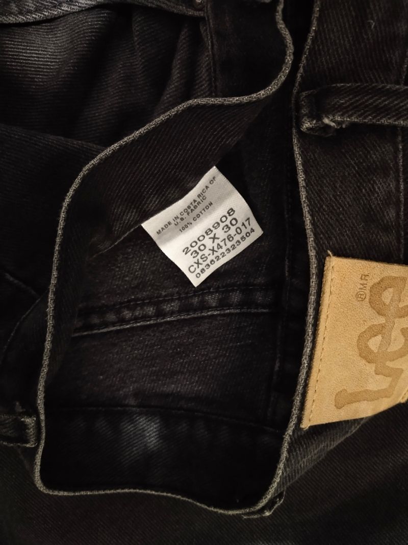 Lee Black Faded Denim Pants, foto 6