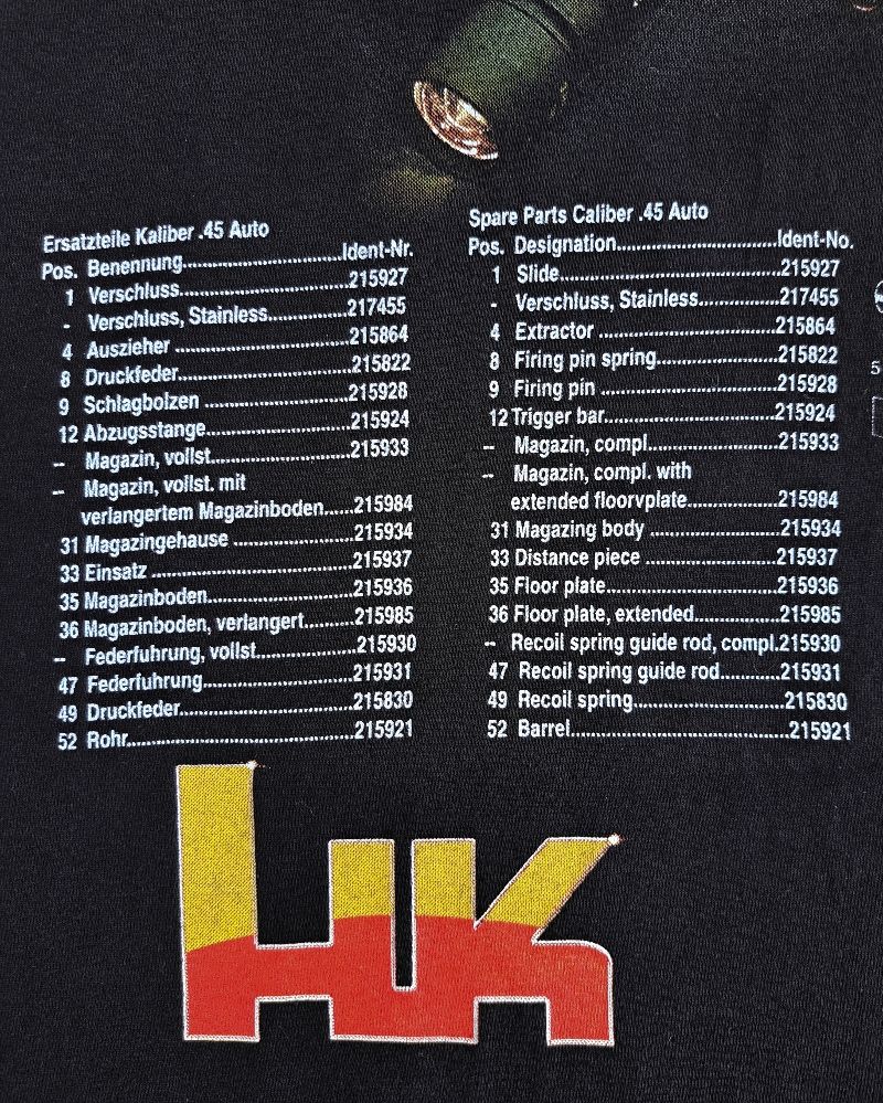 heckler & koch p30 equipment tee, foto 4