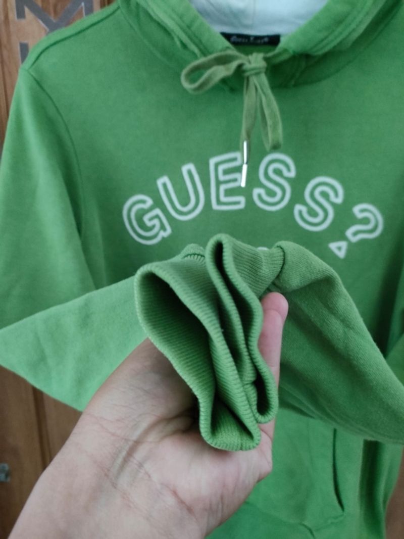 Guess Hoodie bordir logo, foto 3