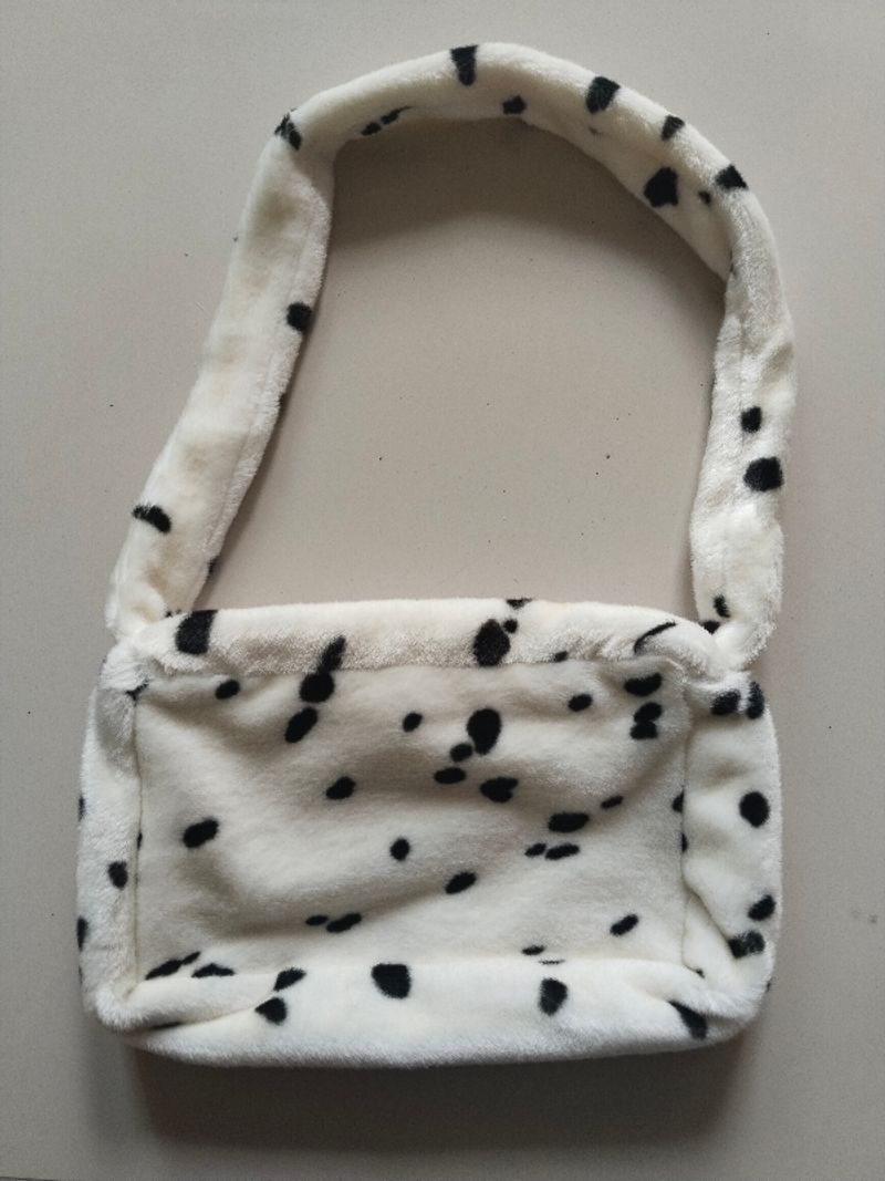 Furry Shoulder Bag (Dalmatians), foto 2