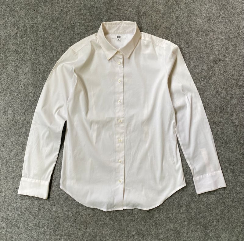 Kemeja Lengan Panjan Basic Uniqlo, foto 2