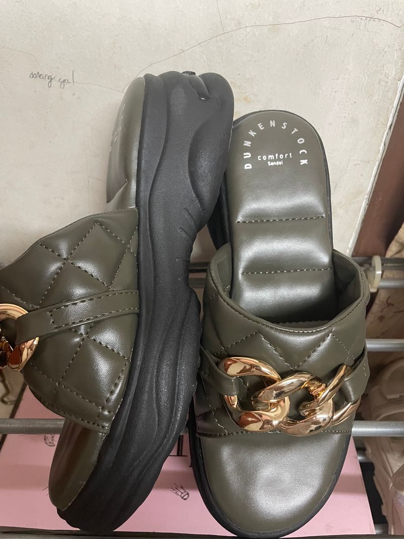 Casual Platform Wanita green, foto 2