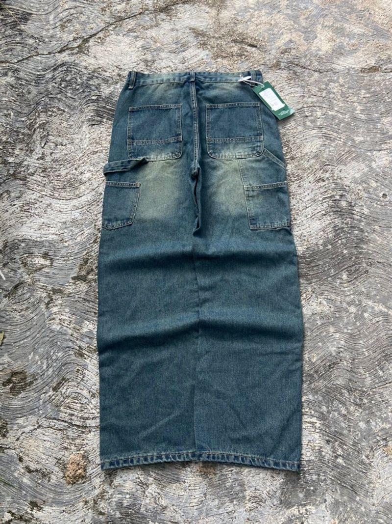 Denim doubleknee carpenter baggy jeans, foto 2