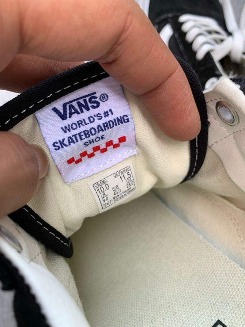 Vans Old Skool Skate Pro Black White, foto 7