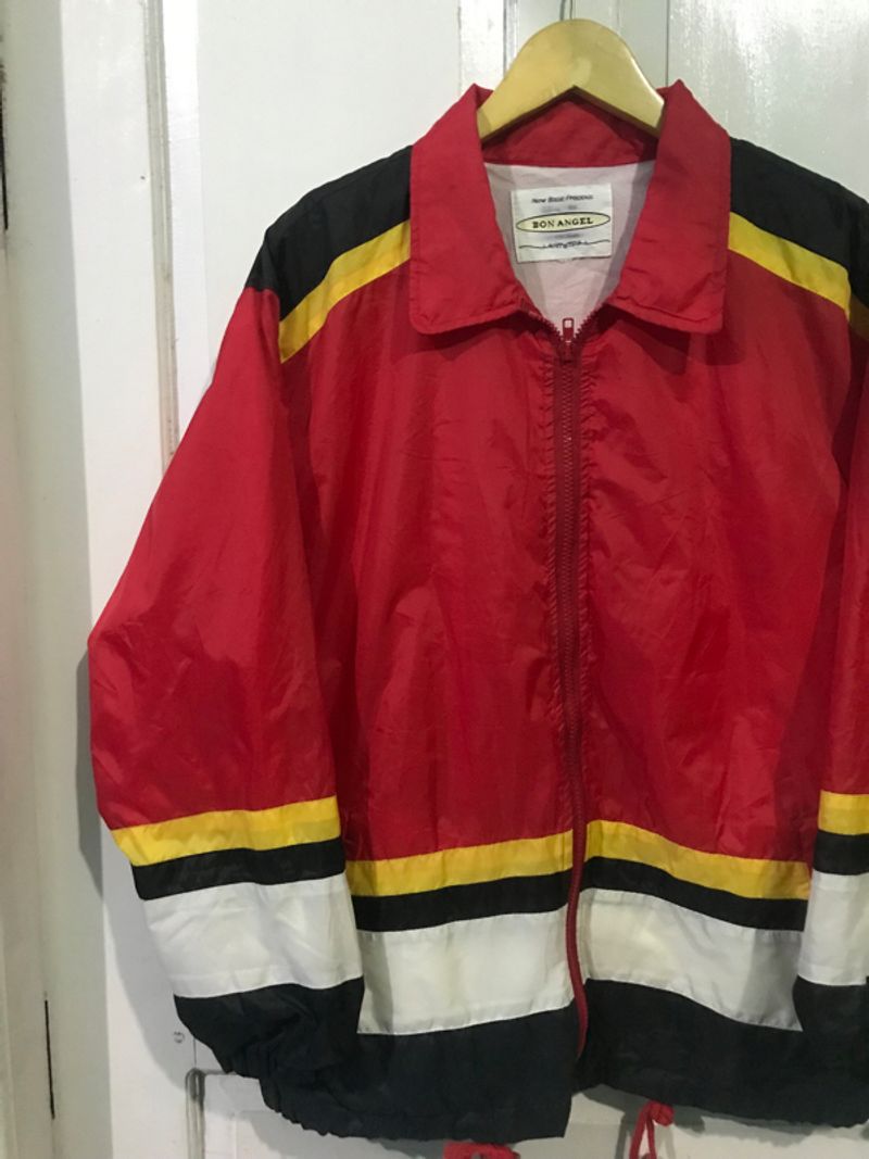 Y2K vintage colourblock windbreaker, foto 2