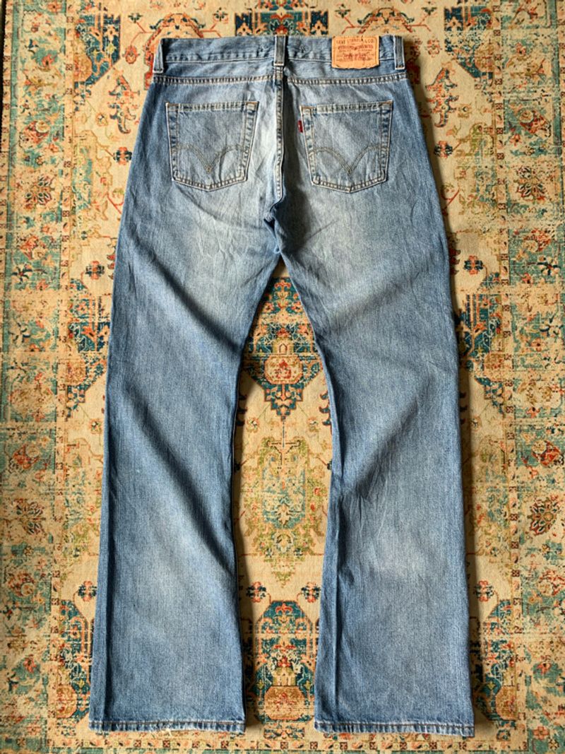Levi’s 512 Bootcut Selvedge Button Fly Jeans, foto 3