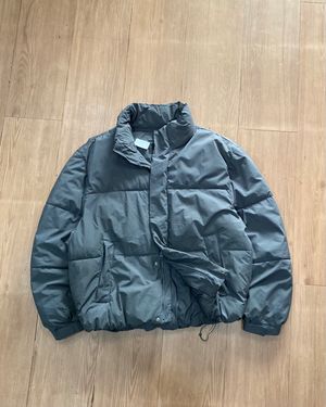MUSINSA STANDAR ESSENTIAL GREY PUFFER STREETWEAF BOXY JACKET
