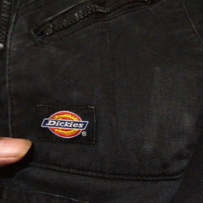 Dickies REDHAWK Cargo Pants Multi-Pocket  double knee hitam, foto 6
