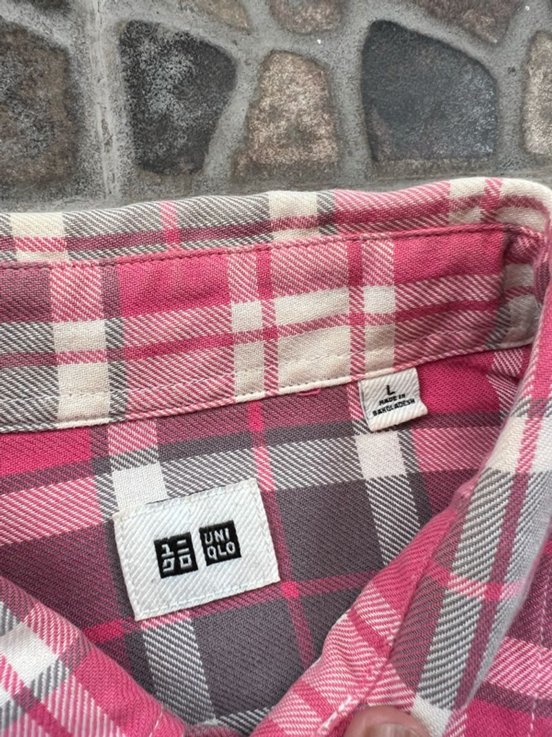 Kemeja Flanel Uniqlo, foto 2