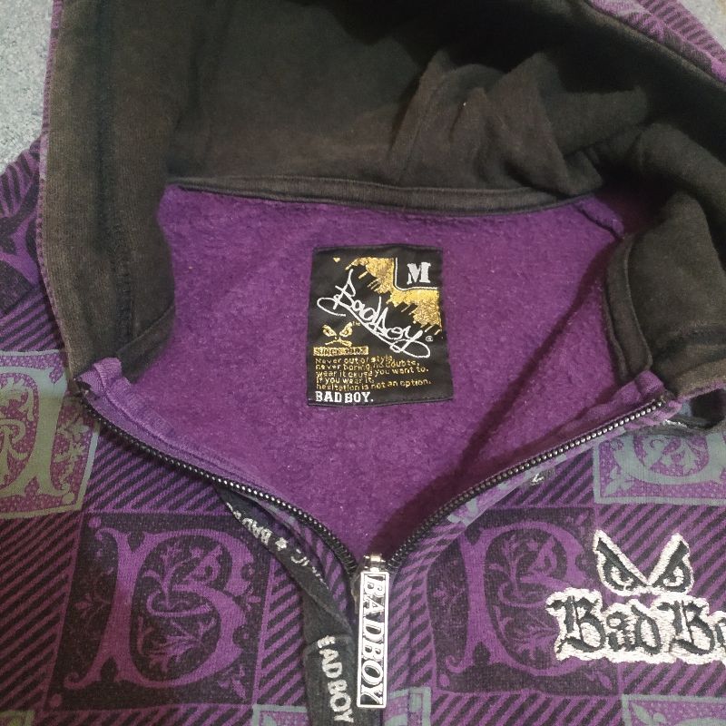 grunge zipphoodie badboy, foto 3