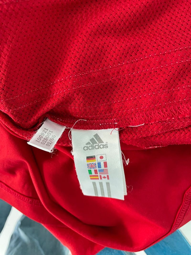 Vtg Jersey Adidas berkerah, foto 6