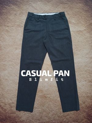 Casual pan pria slimfit second thrift