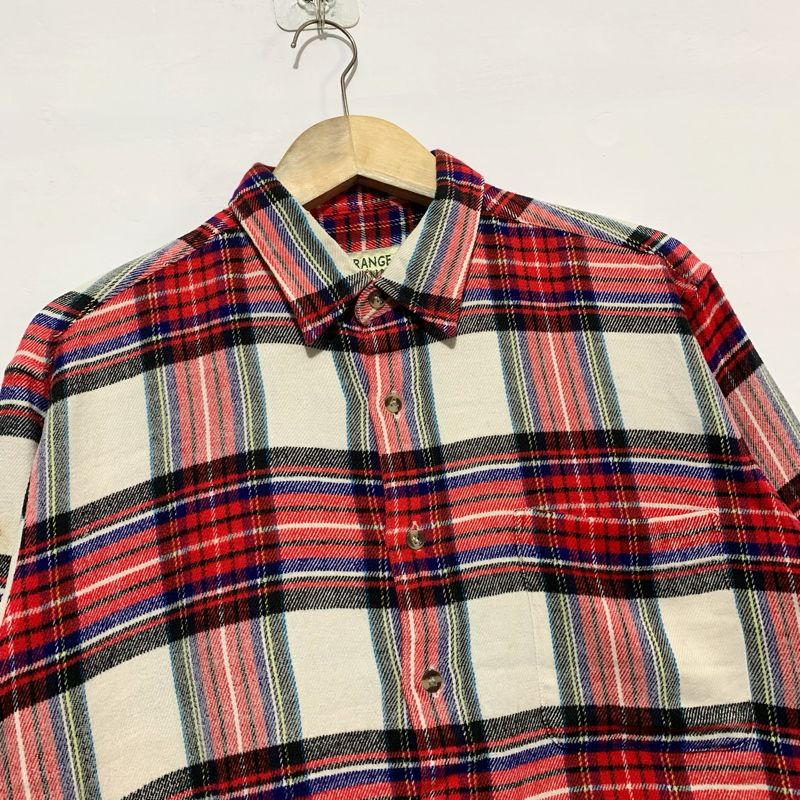 orange kenny outer flannel shirt, foto 2