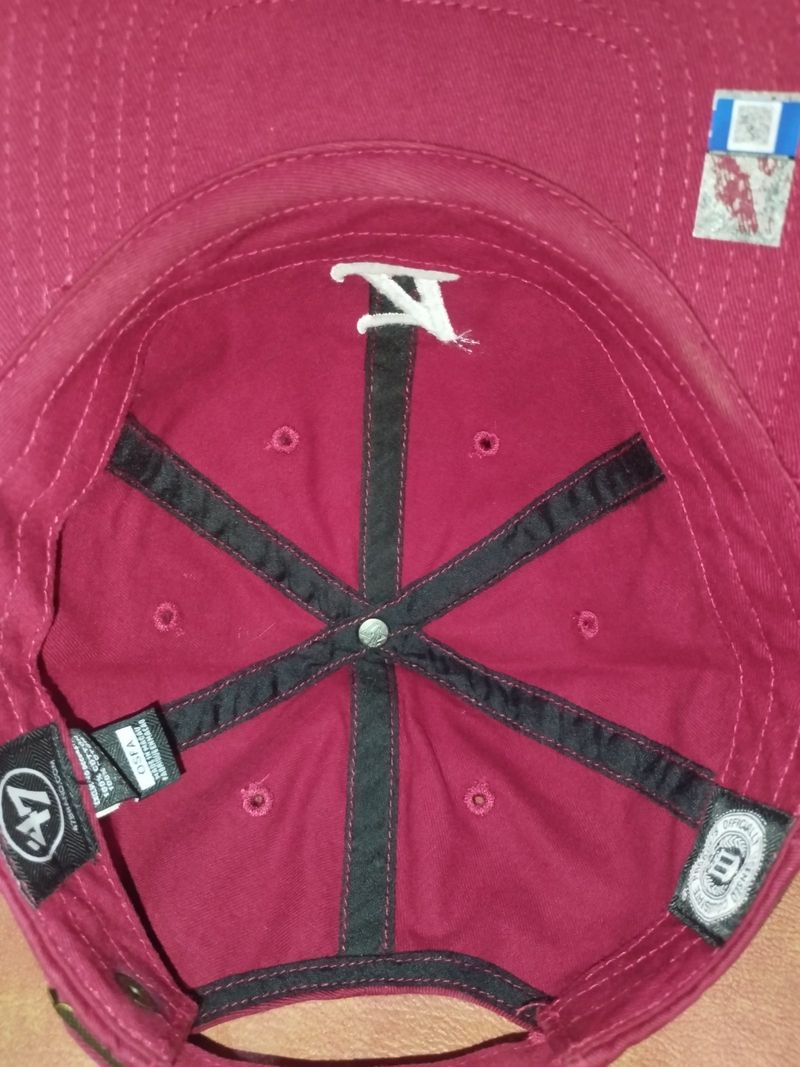 Alabama Crimson Tide white button baseball Adjustable Cap, foto 7