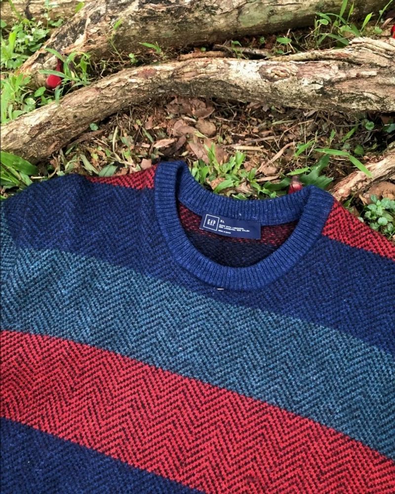 GAP Mohair Lambswool Multicolor Knitsweater, foto 2