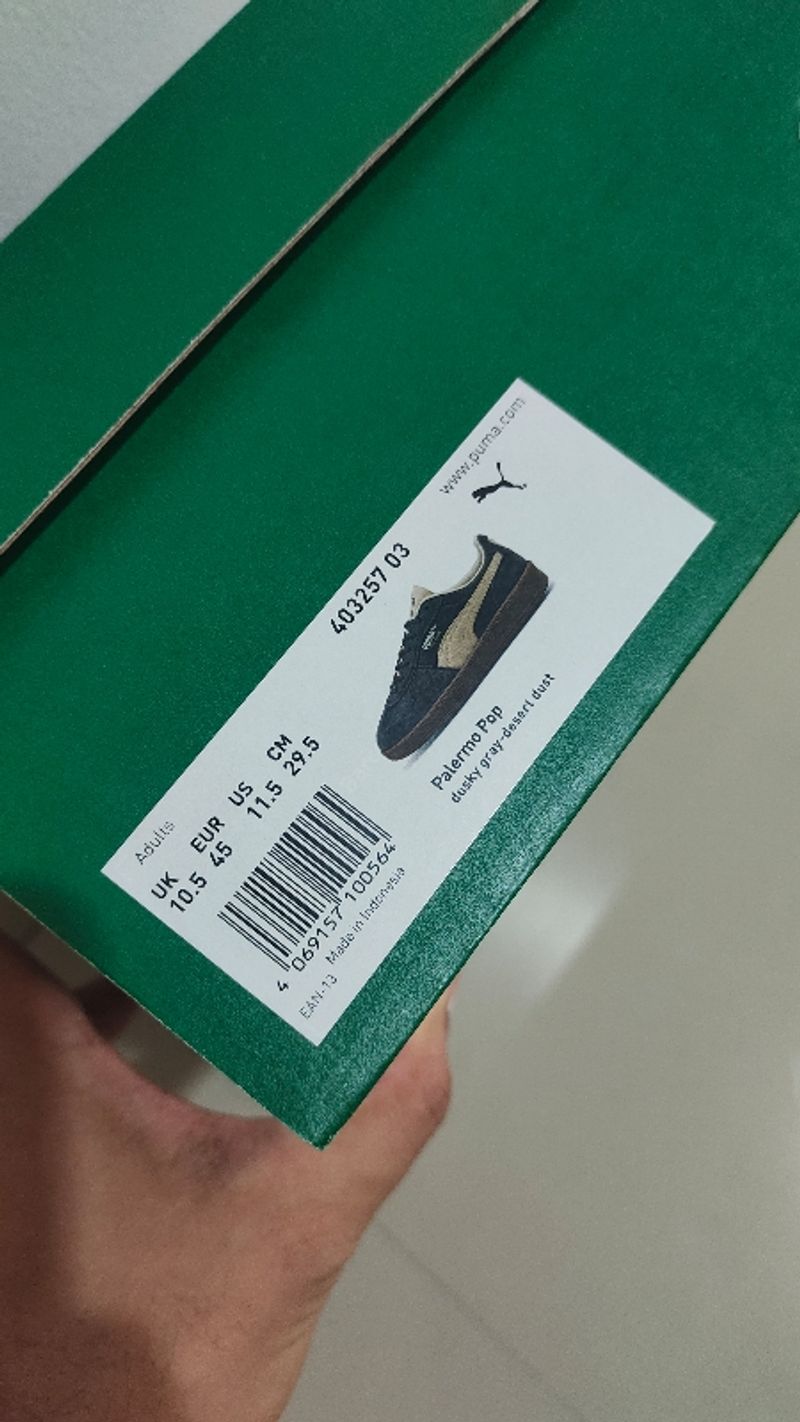 Puma Palermo Pop Dusky Grey (size 45), foto 4