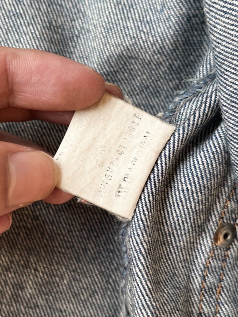90’s WRANGLER Chore Denim, foto 10