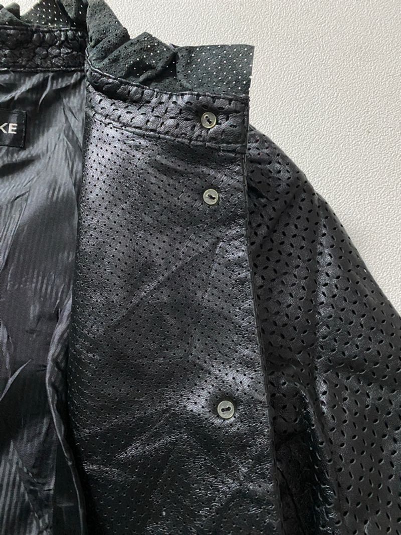 ISSEY MIYAKE Leather Jacket, foto 5
