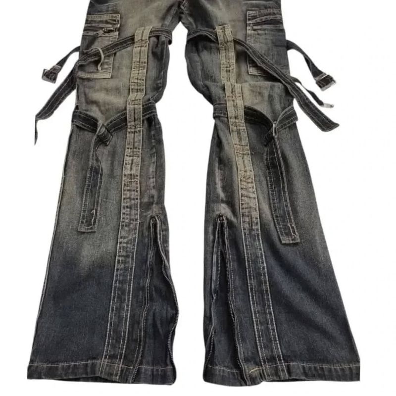 Bondage denim pants, foto 5