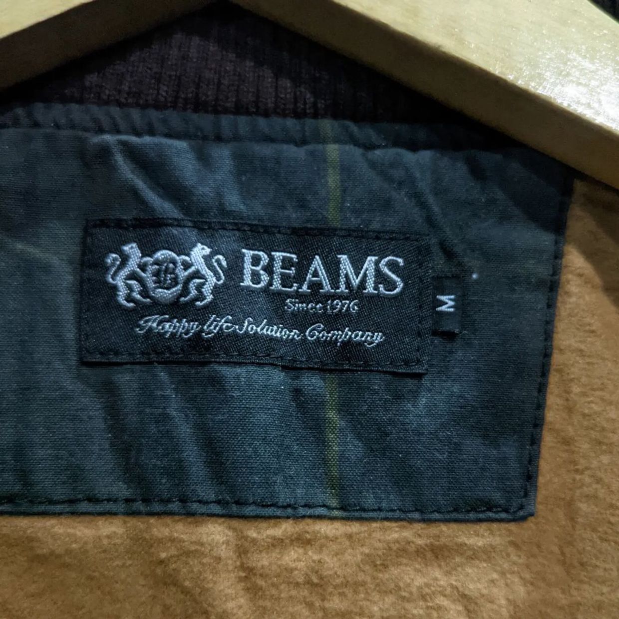 Vintage Beams wax jacket M (Length, foto 4