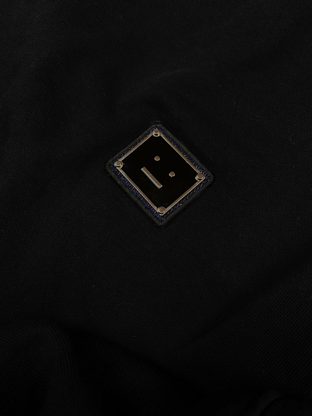 Acne Studios Minimalist Sweatshirt Pria black, foto 4