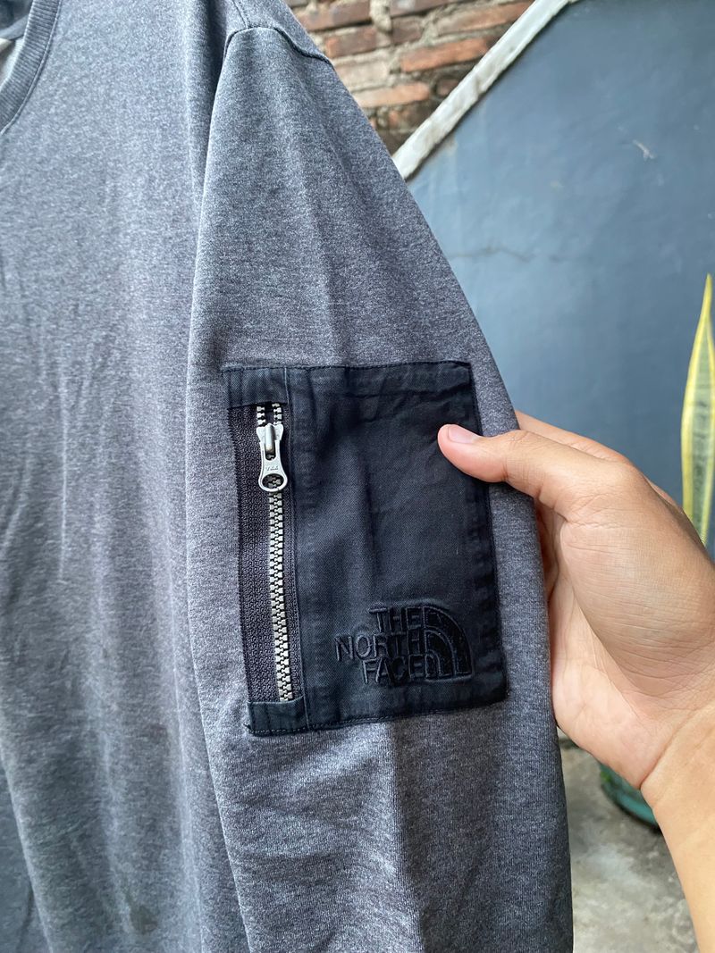 The North Face Casual Sweatshirt Pria gray, foto 3