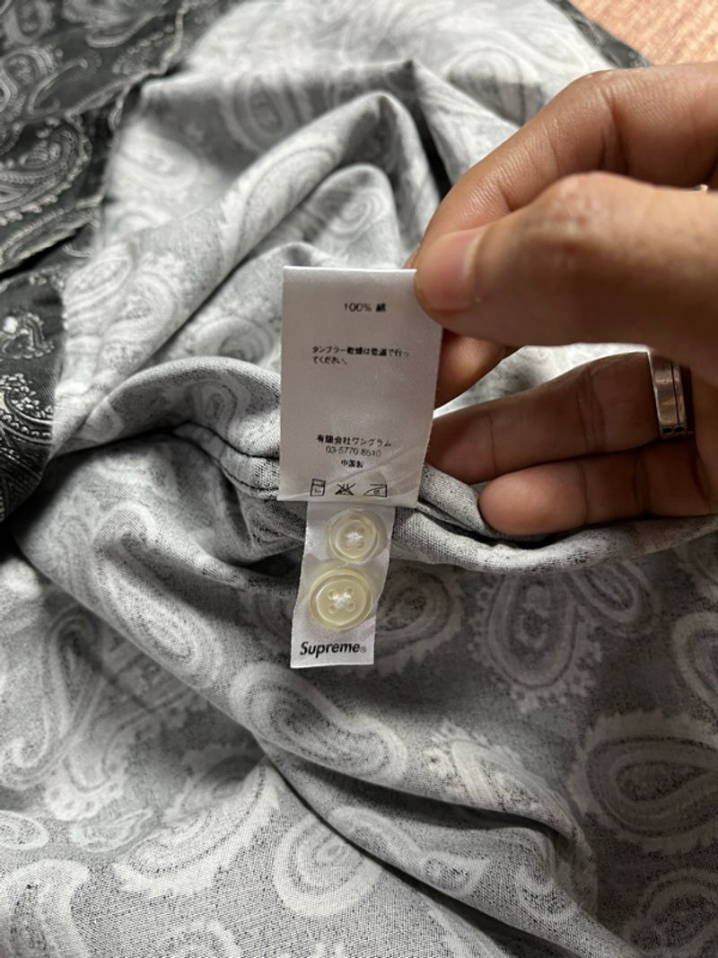 Supreme paisley shirt, foto 7