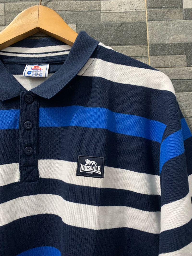 Lonsdale Stripe Poloshirt, foto 2