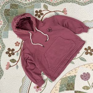 Hoodie limited dou dou anak 5 6 tahun pink cakep