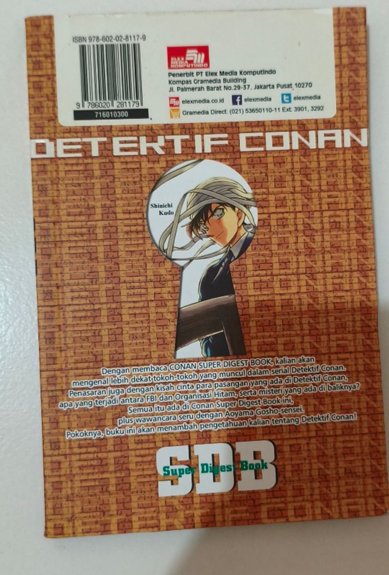 Komik Detektif Conan SDB(Super Digest Book), foto 2