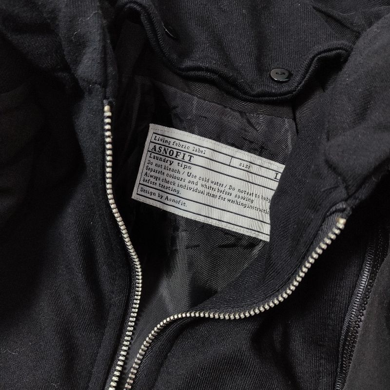 Japanese brand multizipper boxy jacket, foto 6