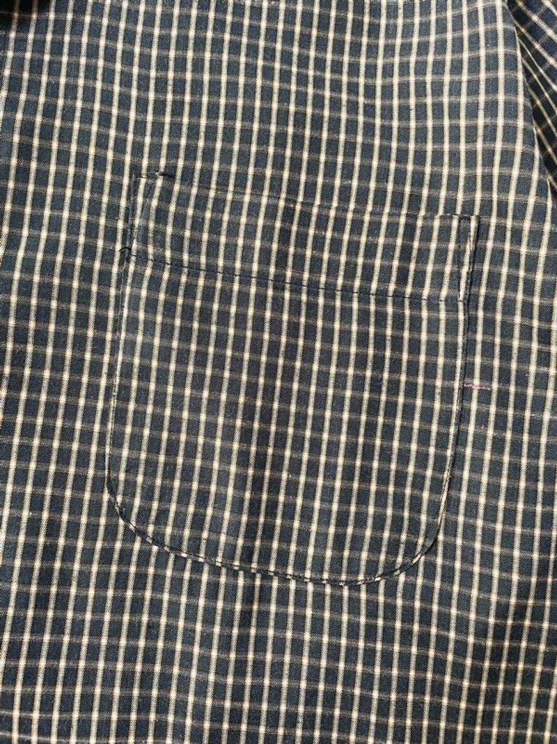 Calvin klein multiplaid boxy shirt, foto 6