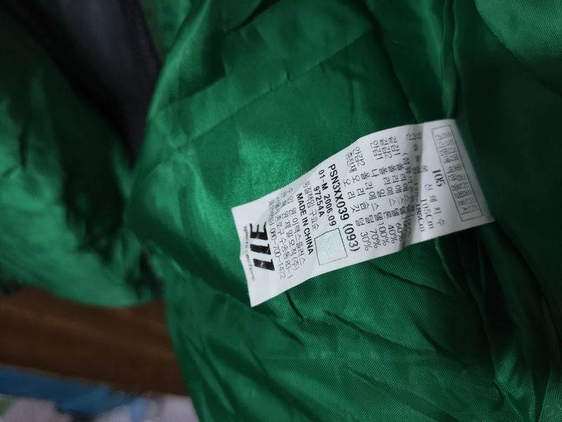 Vintage Puffer jacket Pria white green, foto 7