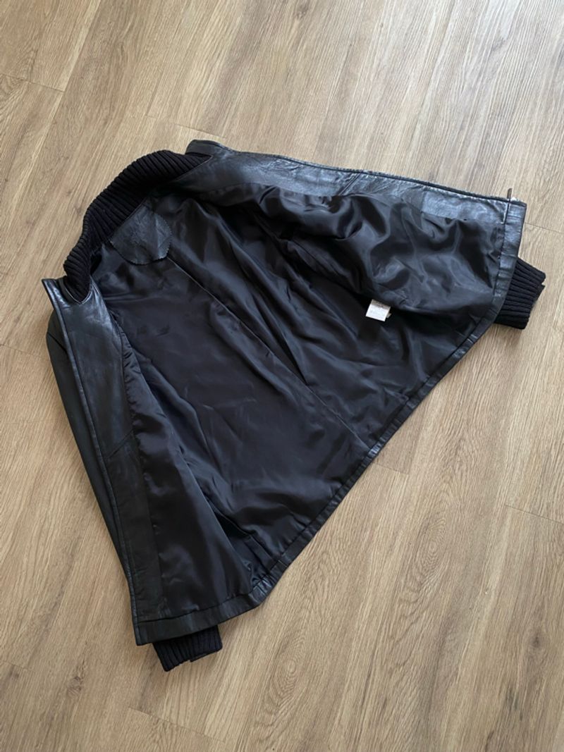 BOMBER LEATHER JACKET, foto 5