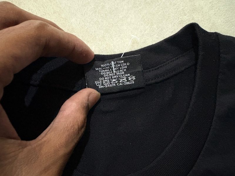 Tees kaos stussy basic logo built up, foto 4