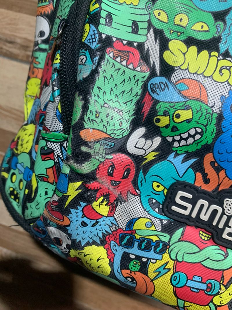 Smiggle Monster Graffity All Over Print Bagpack, foto 8