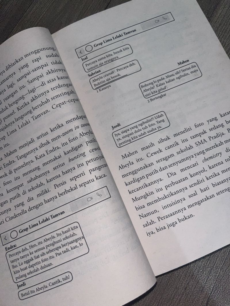 Novel Anonymous Crush, foto 2