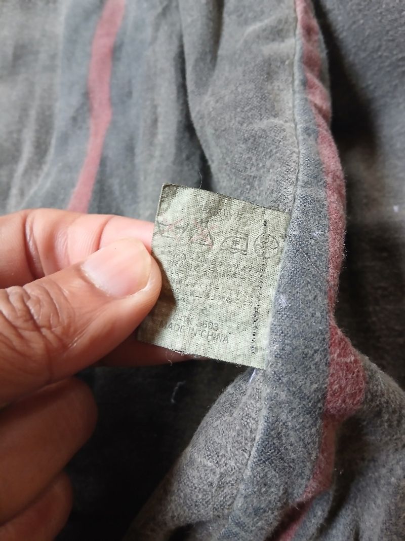 Vtg Chore Coat lined Blanket, foto 6