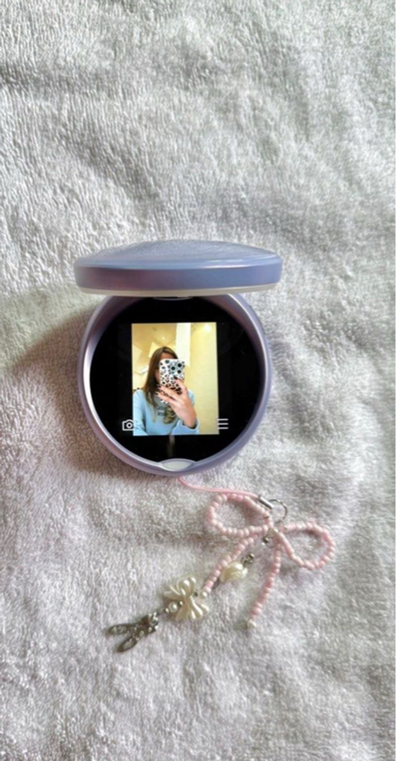 Casio TR Mini hologram purple Digicam, foto 2