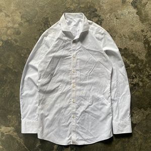 White Long Sleeve Shirt Silk