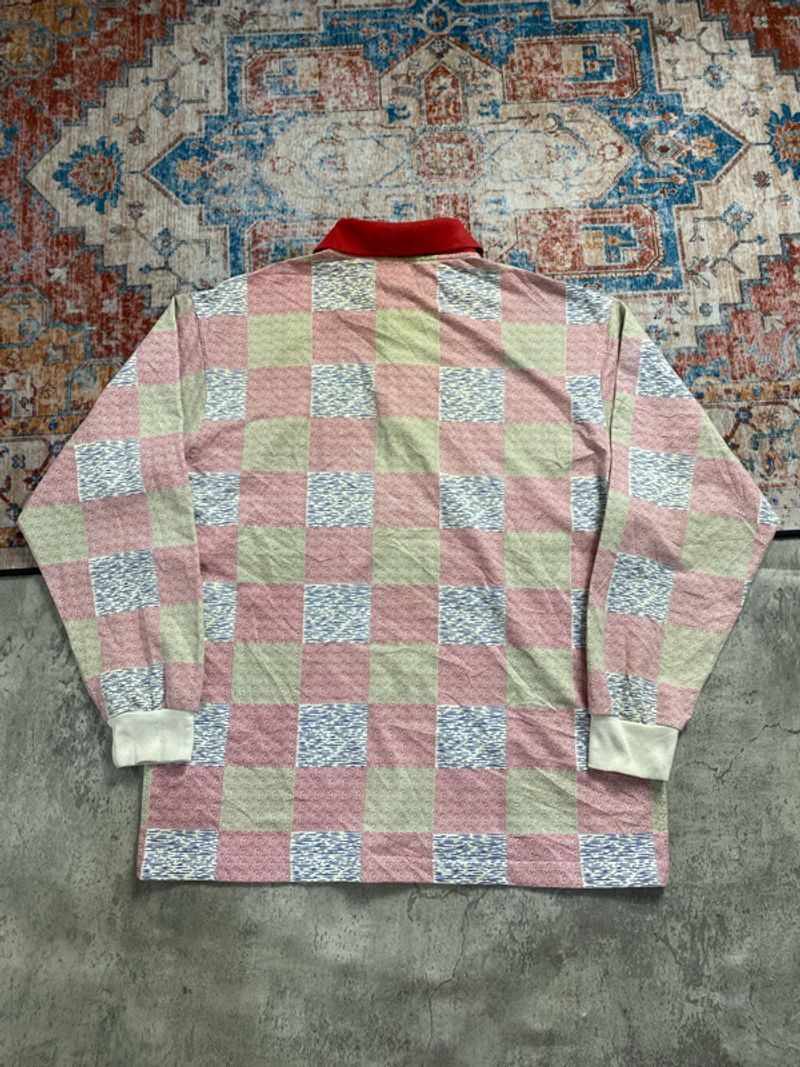 POLO LONGSHIRT POLO RALP LAURENT VTG PATTERN, foto 2