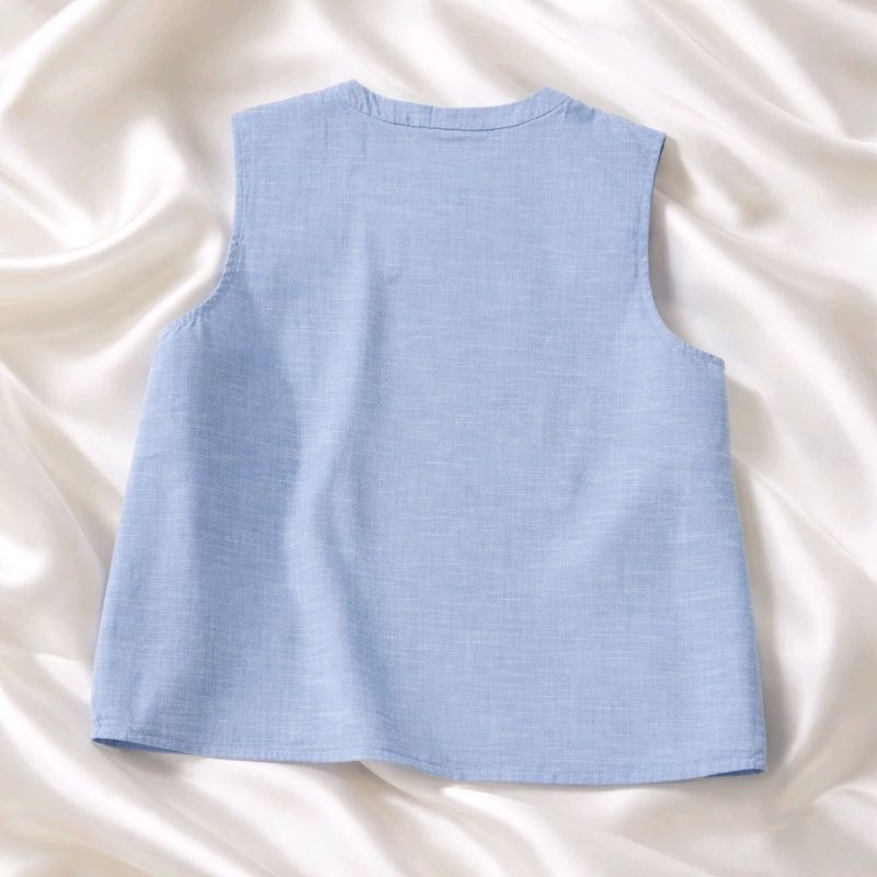 ET CETERA BLUE TOP SIZE 6 / NEW NO TAG, foto 2