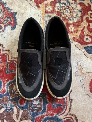 Streetwear Casual Loafer Pria navy black