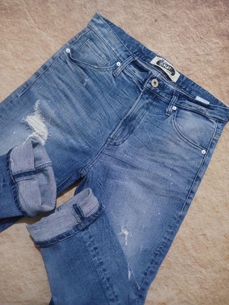 Play denim jeans slim fit second thrift original, foto 2