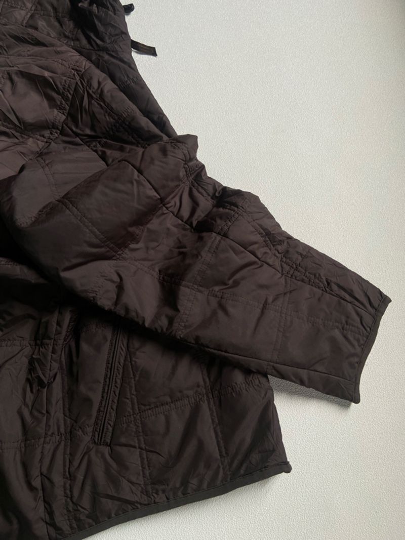 Plaid Jacket Puffer Uniqlo Reversible, foto 4